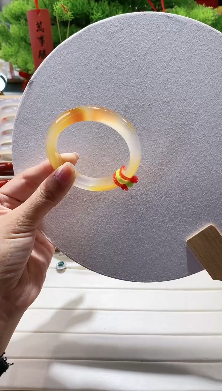 【闪购商品】玛瑙/玉髓手镯未镶嵌107-52.5