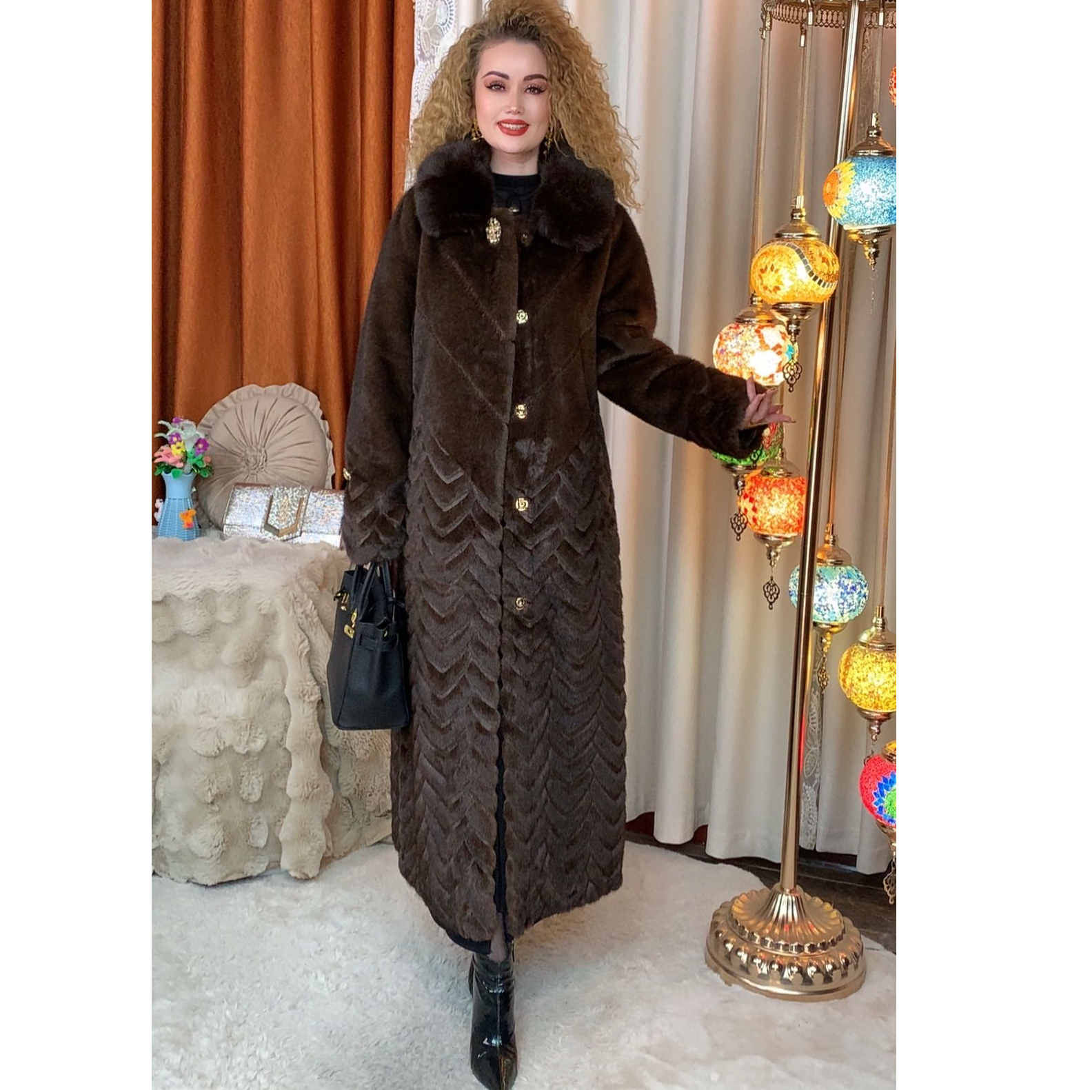 高端定制款大衣（00-518）