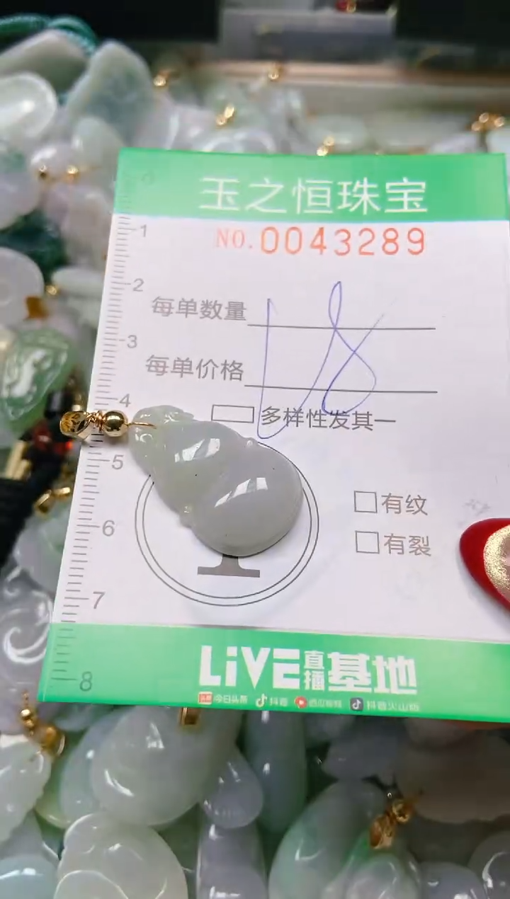 【闪购商品】翡翠颈饰未镶嵌闪购0043289