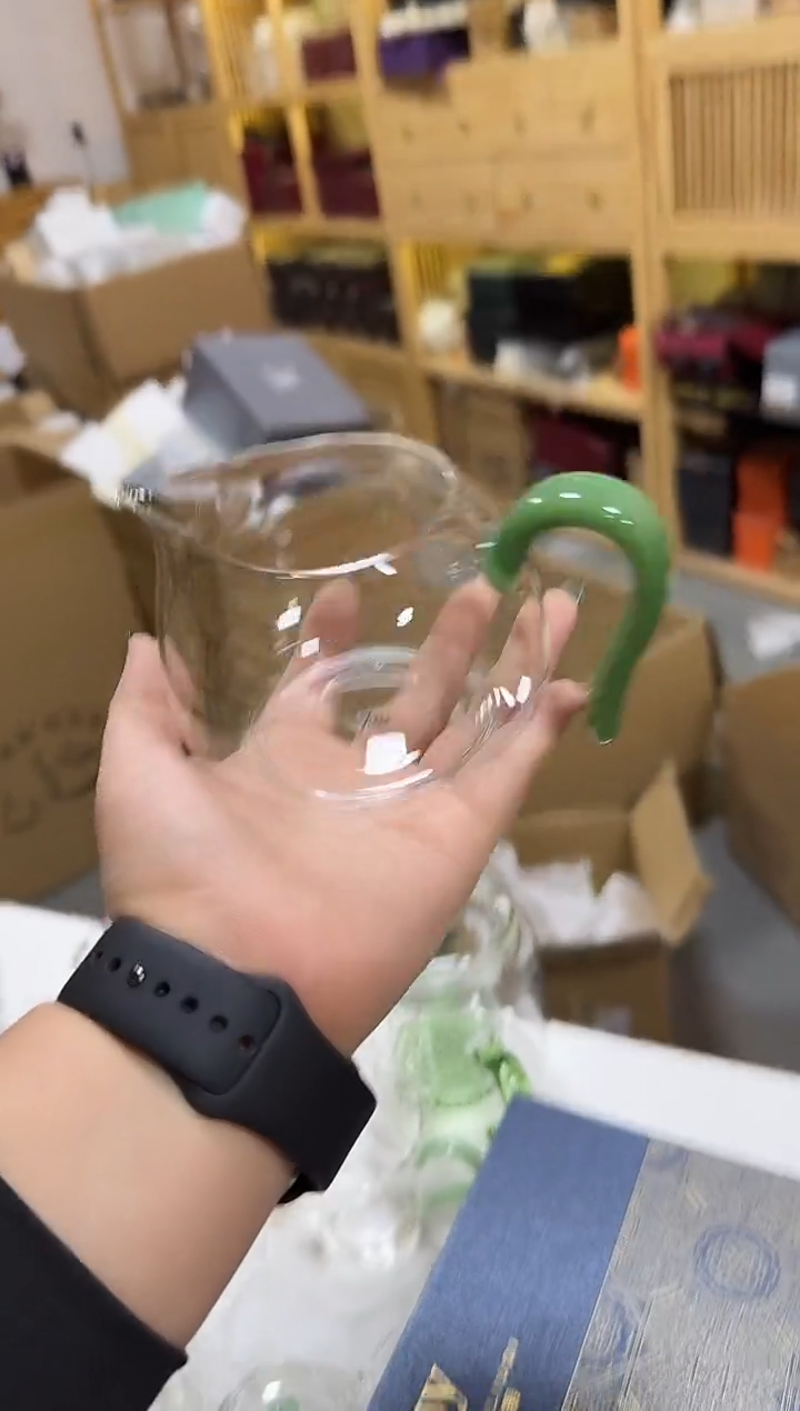 756祖母绿淡然公道杯