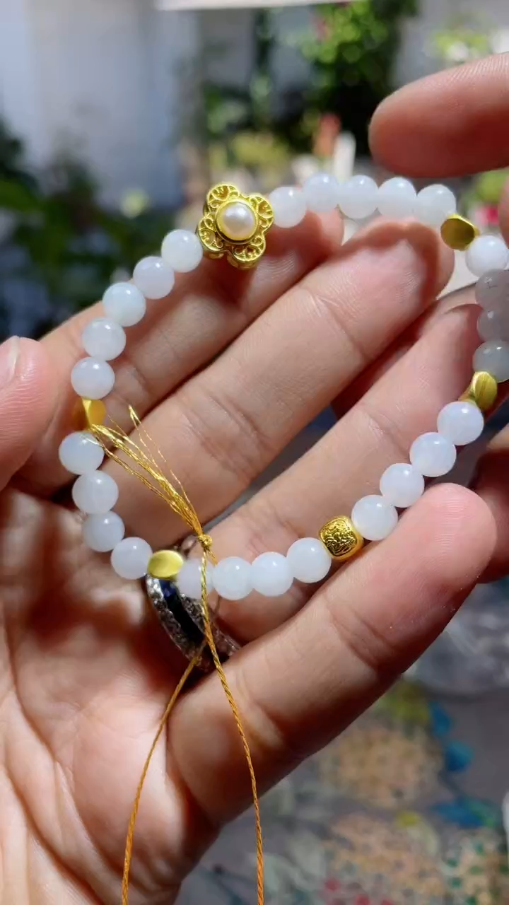 未镶嵌手链翡翠手串