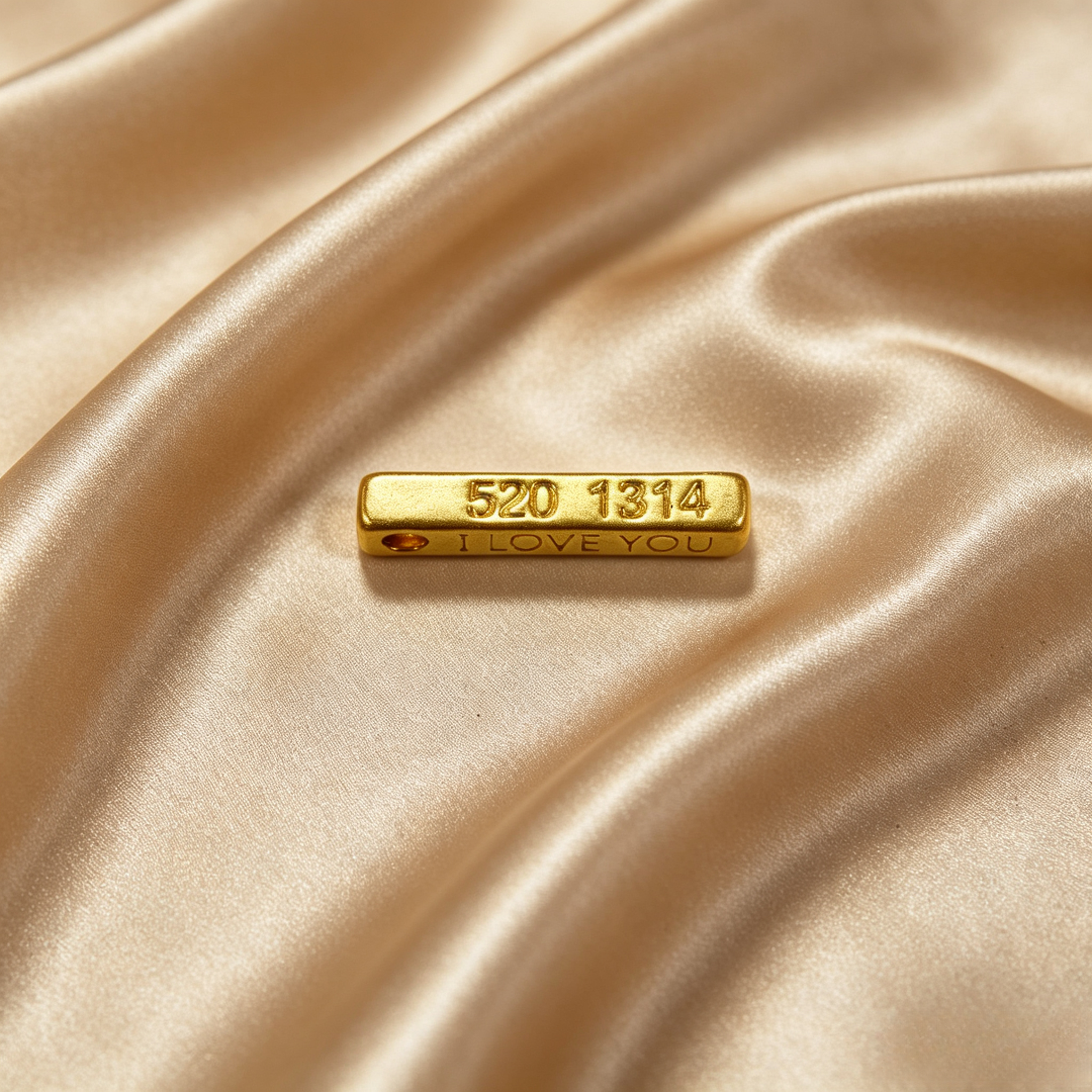 【黄金】足金999 一生一世 素金提溜 CY638