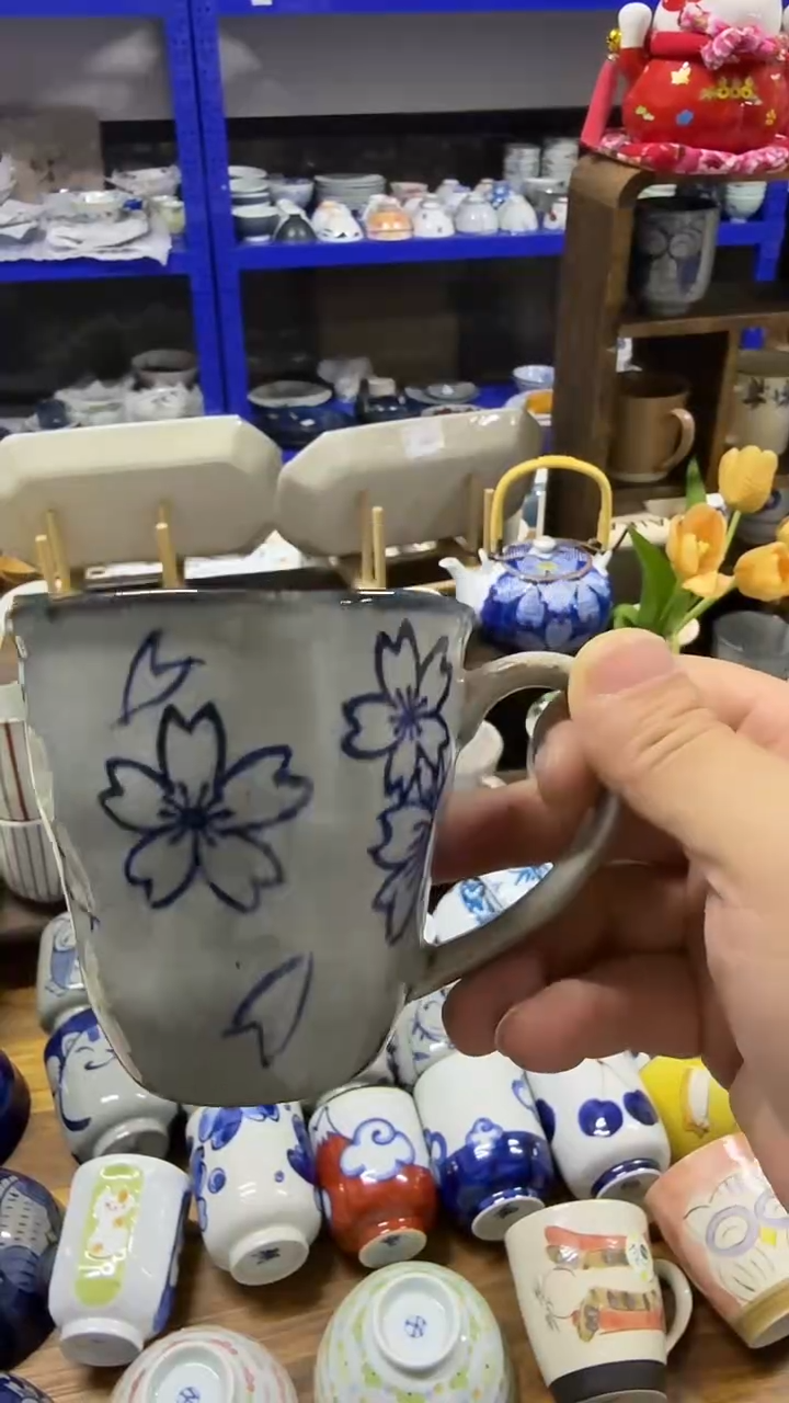 圆形日本进口陶瓷餐具 