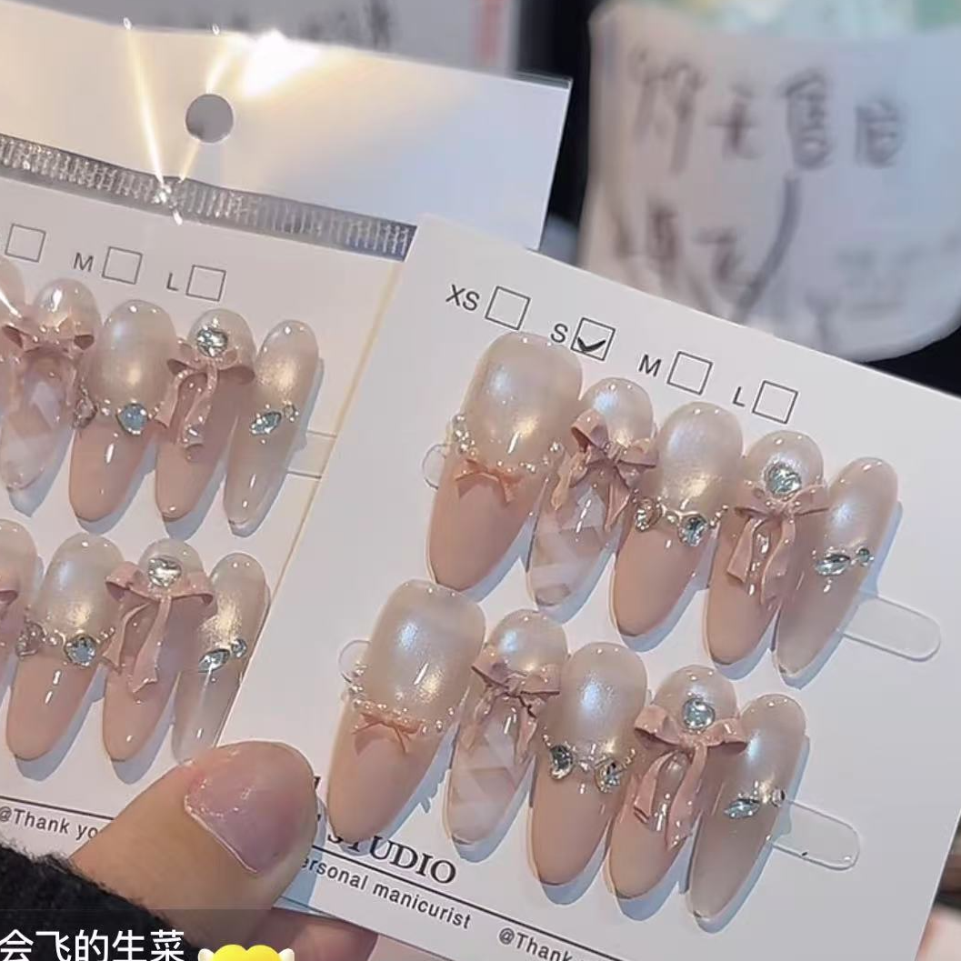 【丝带】纯手工穿戴甲