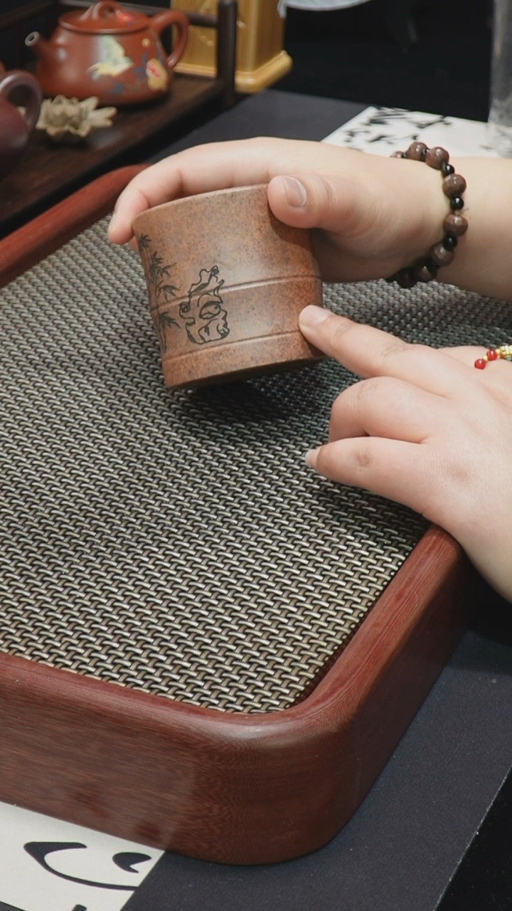 紫砂公道杯宜兴手工原矿紫砂