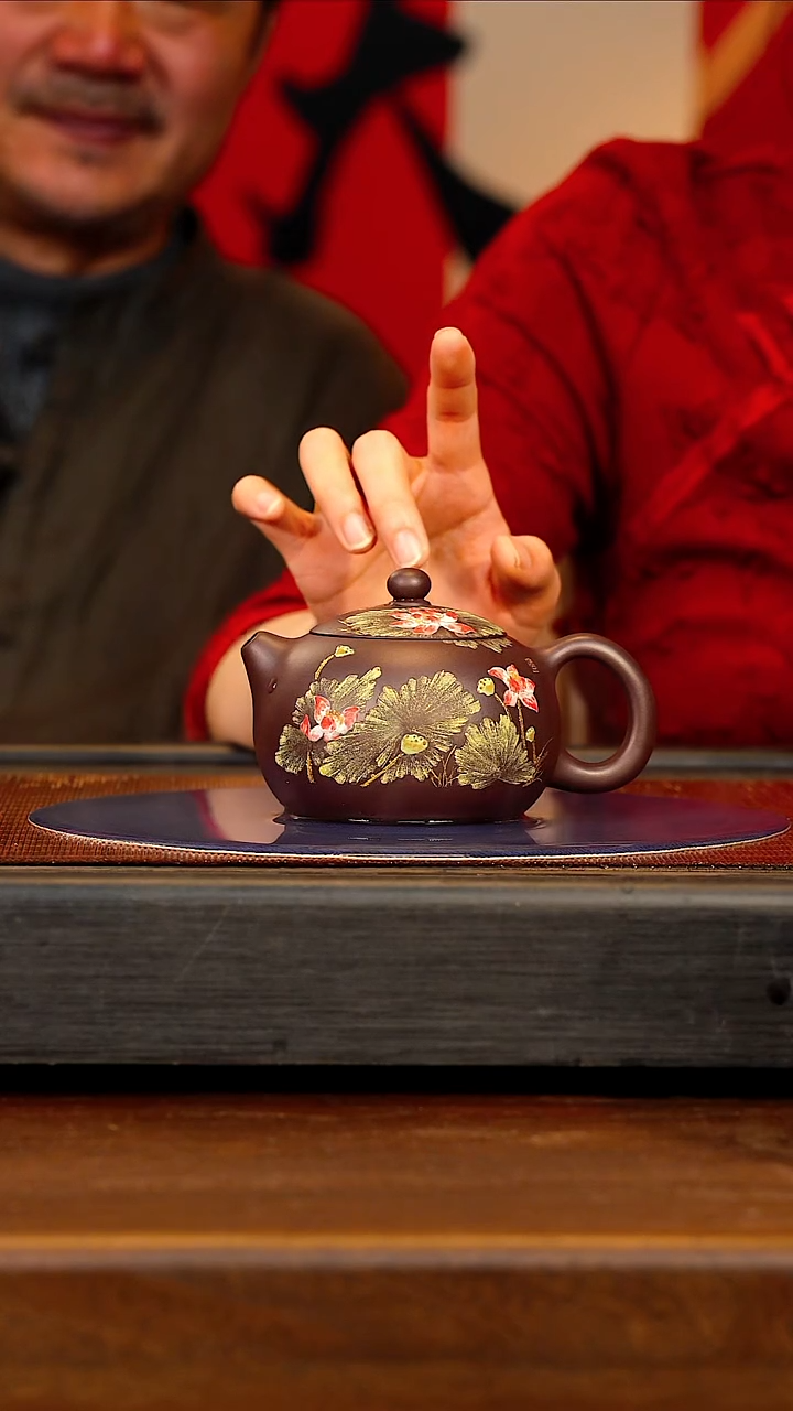 【闪购商品】紫砂茶壶SJK 黑墩头 西施