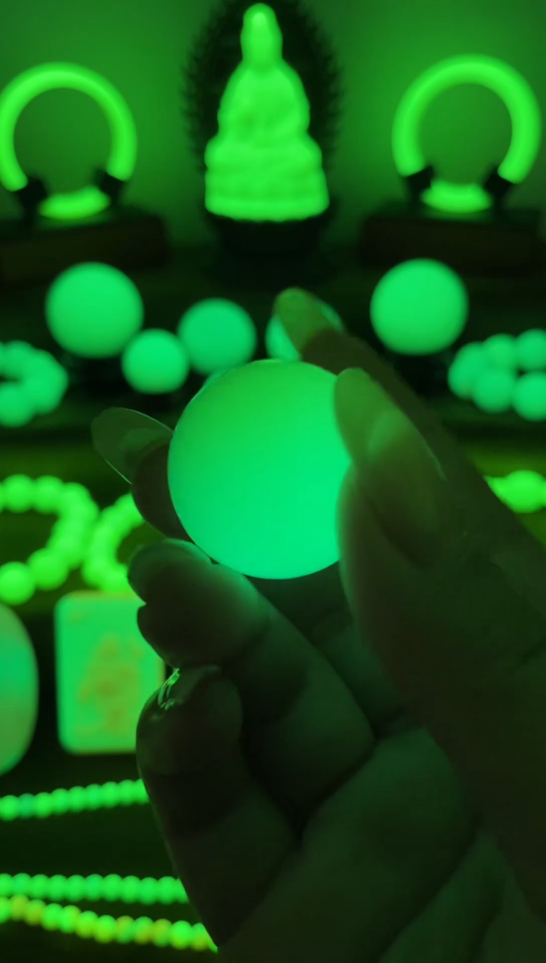 石材夜光2.8光球