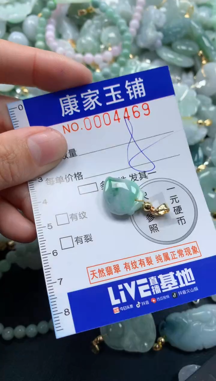 颈饰未镶嵌翡翠4469