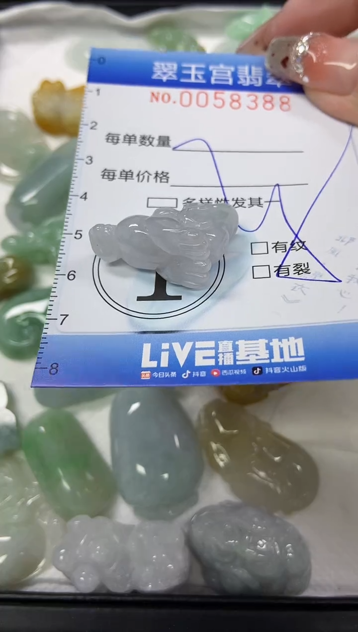 【闪购商品】翡翠颈饰未镶嵌闪购商品0058388