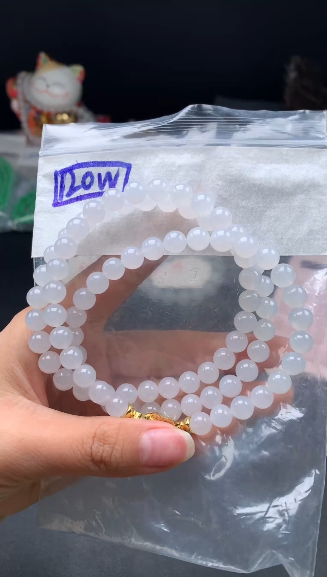 未镶嵌挂件翡翠44卡7.3