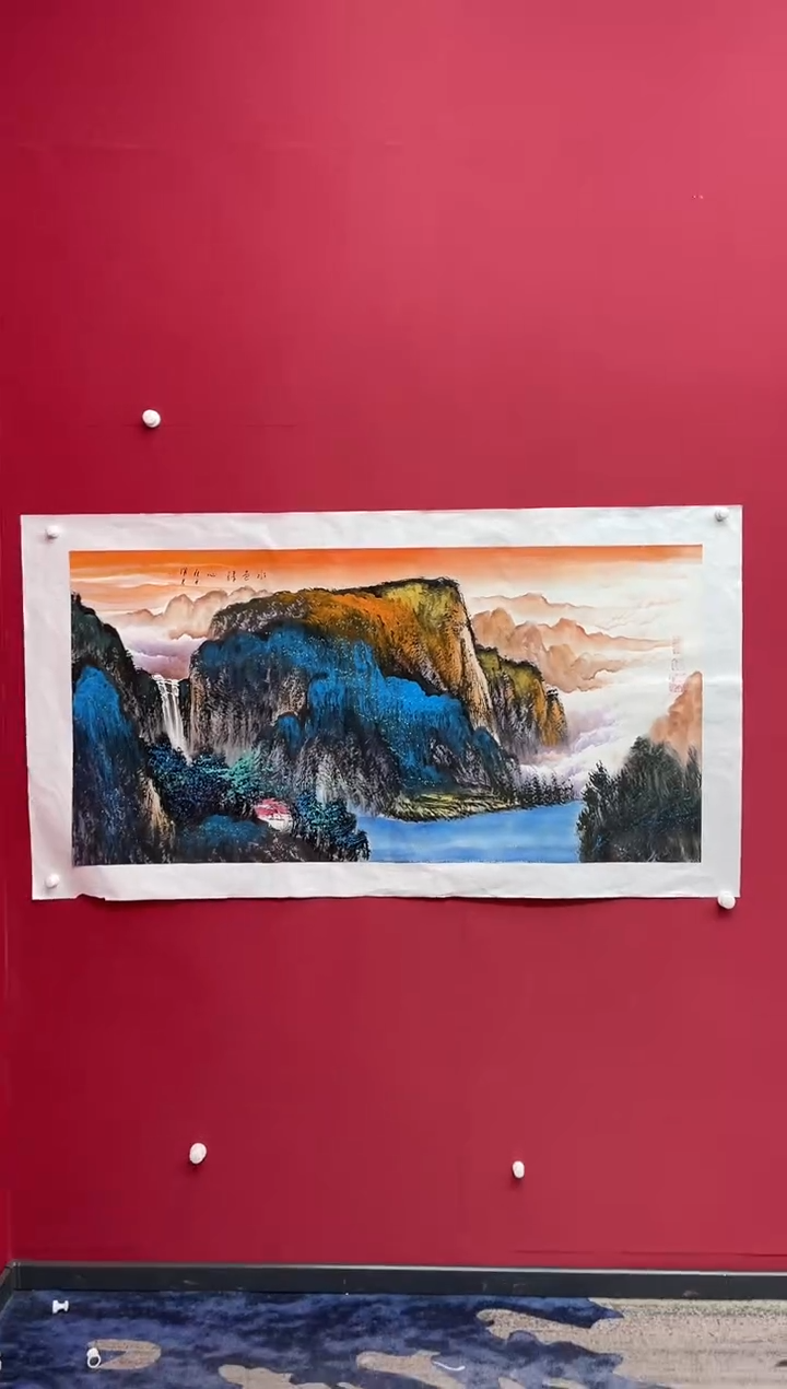 【闪购商品】国画吴-四尺山水/无框/W