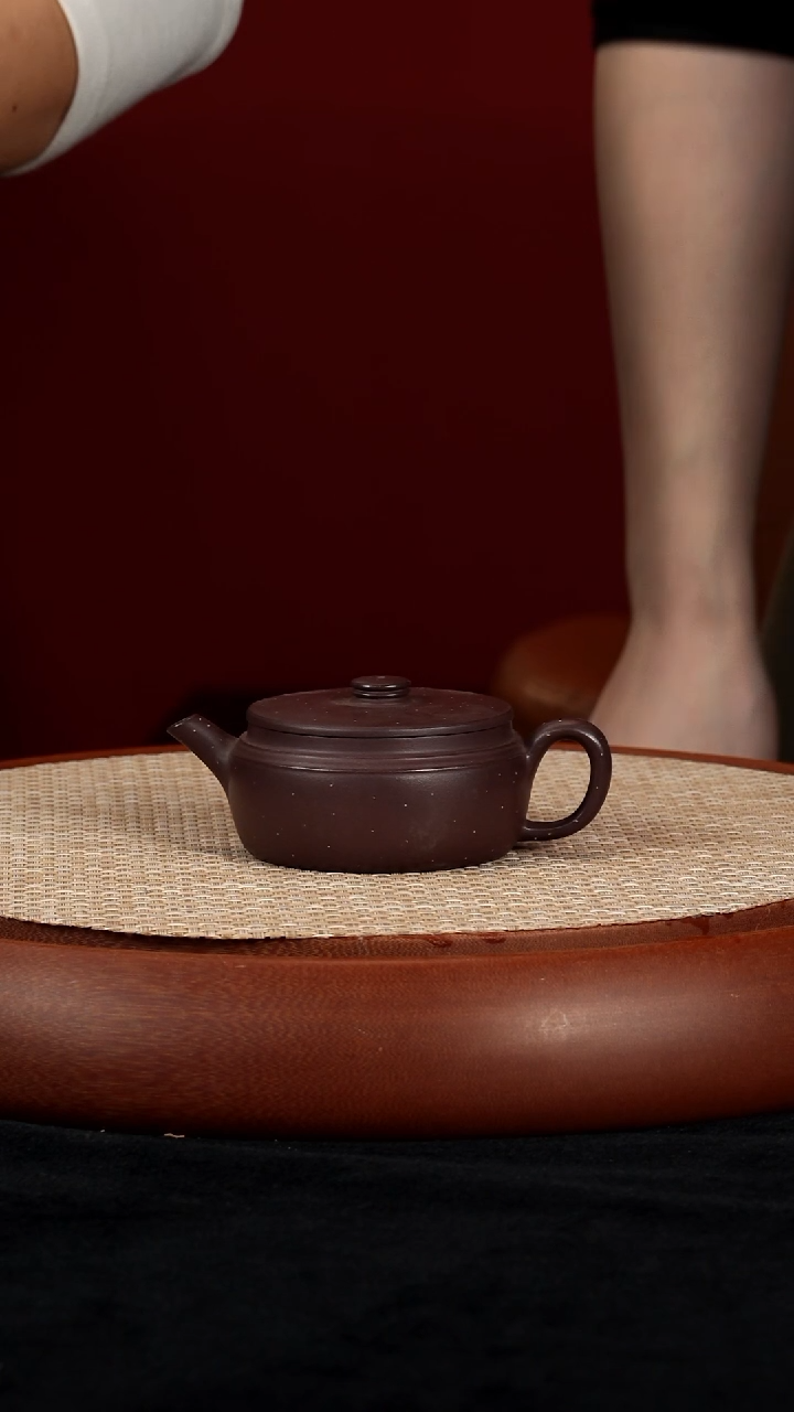 【k014】扁珠宜兴紫砂LCH