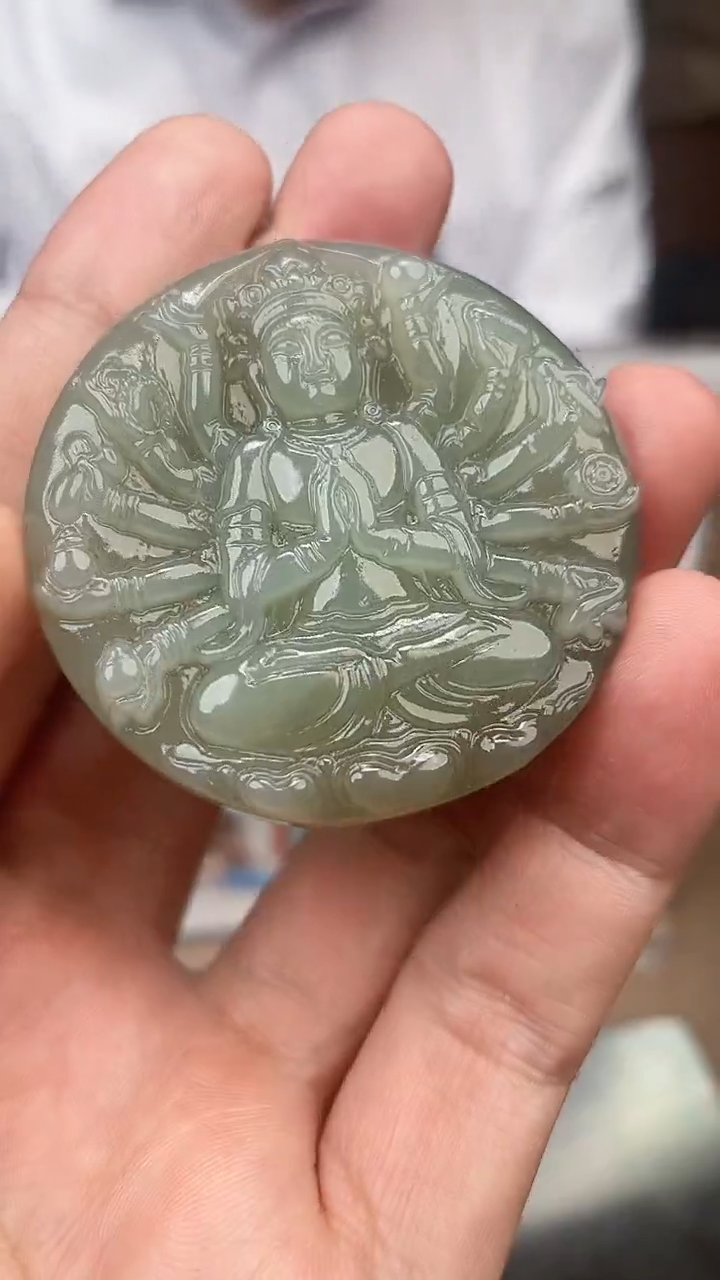 颈饰未镶嵌和田玉多样性拍一发一22