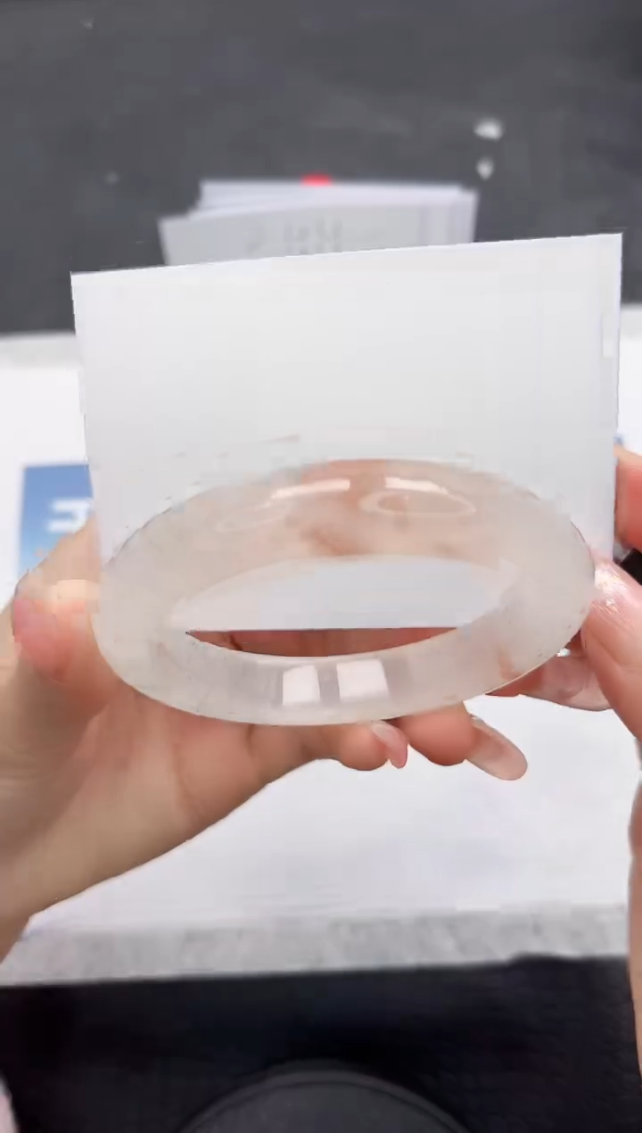 【闪购商品】石英质玉手镯未镶嵌O277-58