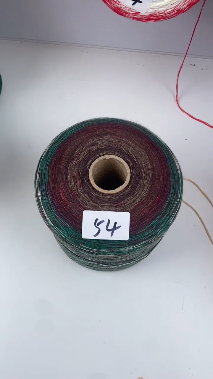 1块钱竞拍6股3斤山羊绒蛋糕线