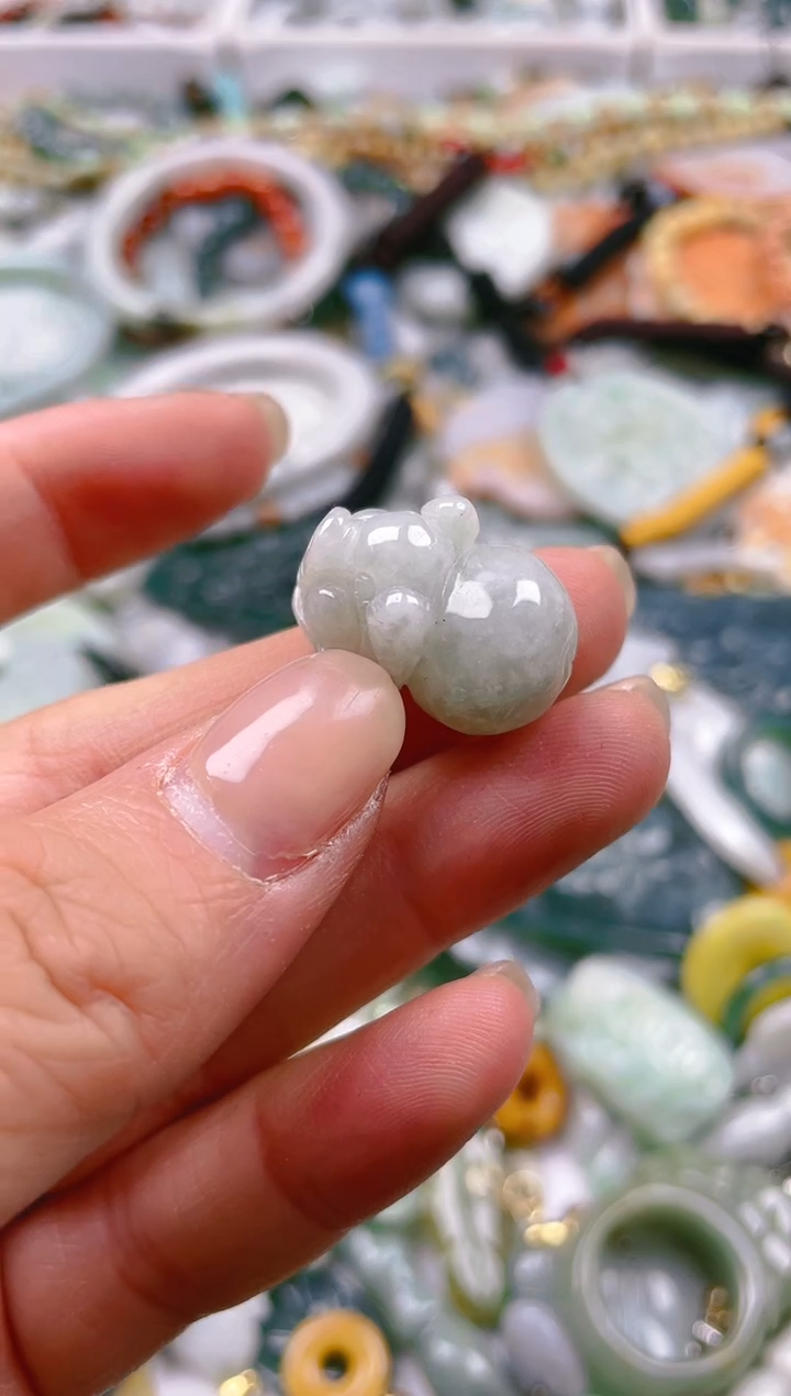 【闪购商品】翡翠颈饰未镶嵌/V/翡翠A货一图一物