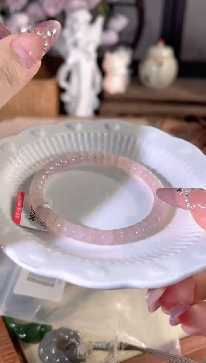 未镶嵌手链和田玉多样性发其一孤品默认微瑕