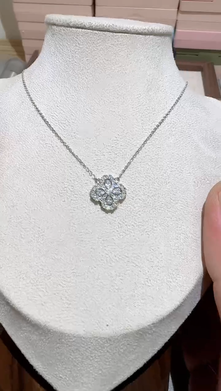 合成立方氧化锆925银B166