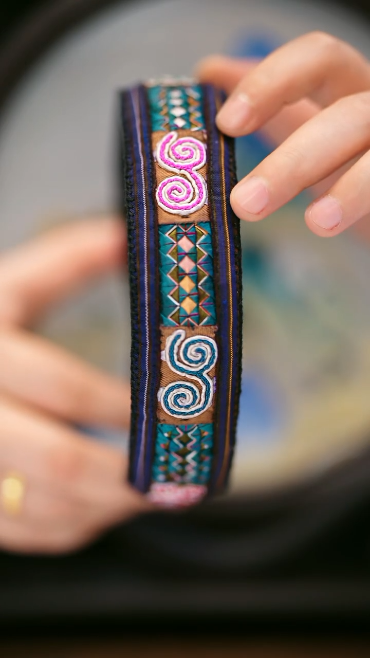 织绣L80黔东南苗族刺绣