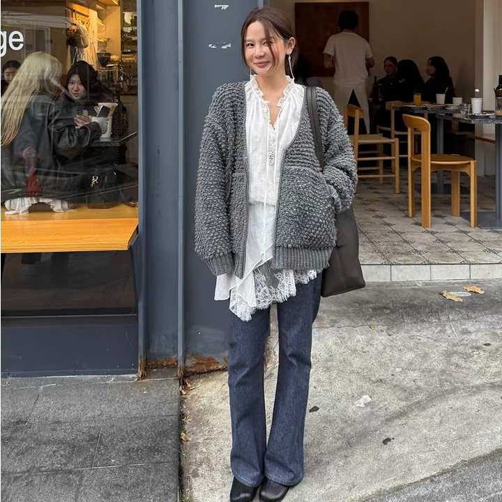 WXLSTUDIO 11/05 7周年店庆 日本进口防褪色原牛微喇牛仔裤