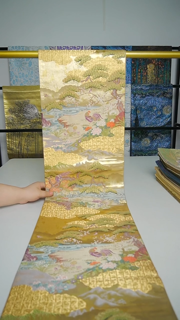 织绣织锦10花鸟。