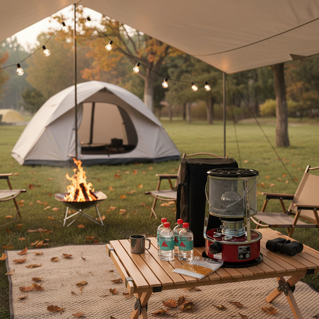 4.6L球头取暖炉+便携收纳包+炉芯+6瓶500ML取暖油+漏斗点火后不退