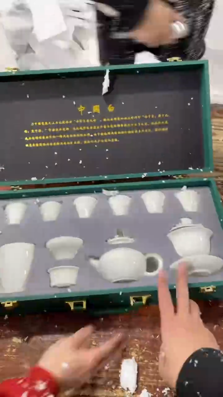 【闪购商品】瓷片黑马茶具严选链接@@LS