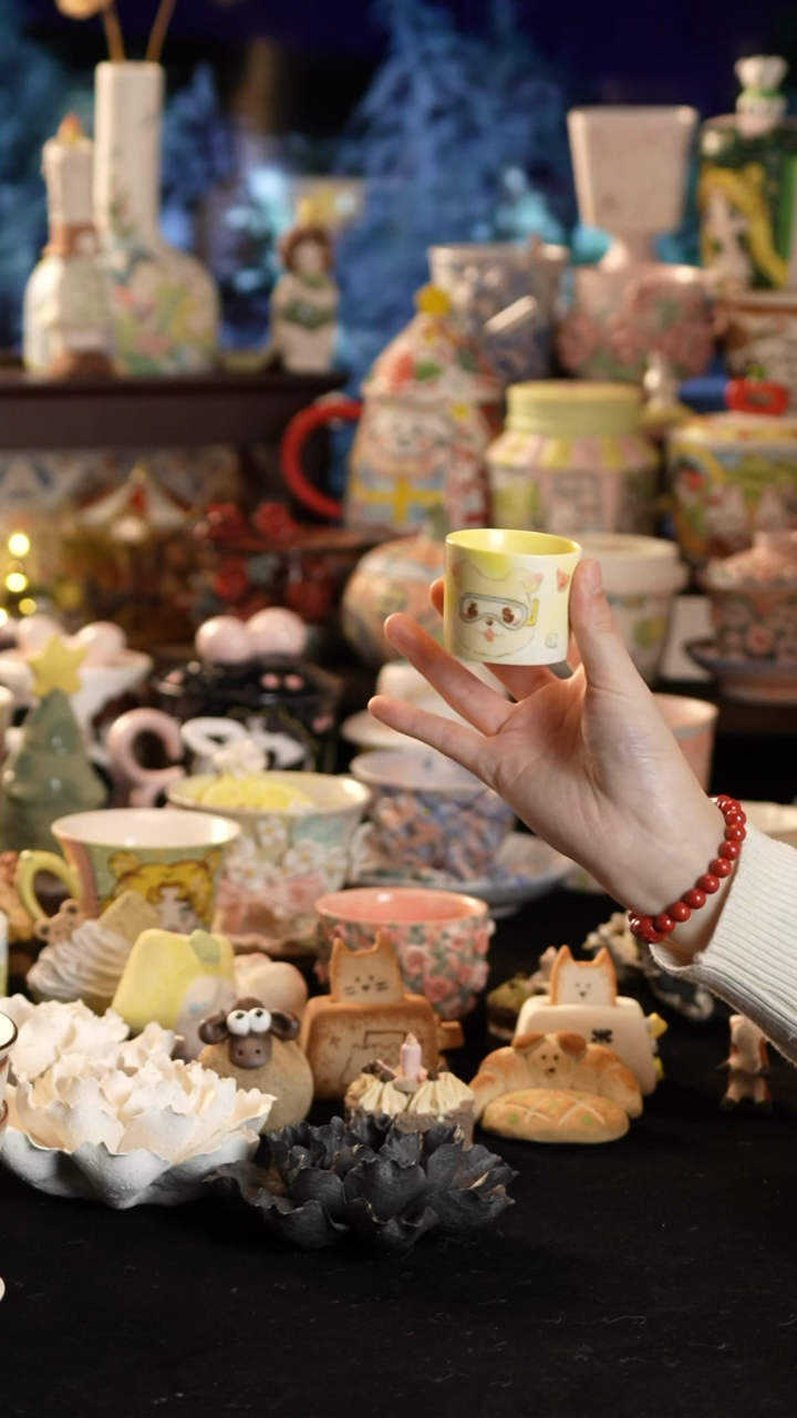 其他陶景德镇釉下彩手绘设计师款陶瓷