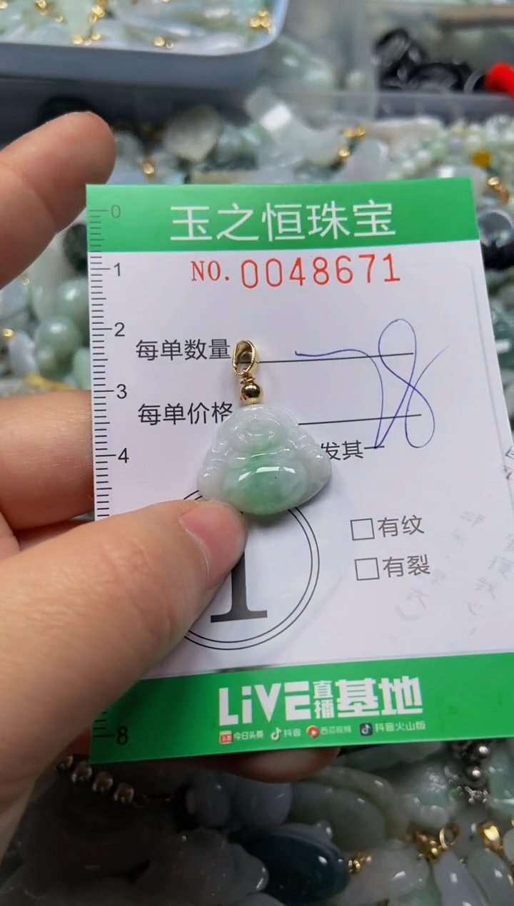 【闪购商品】翡翠颈饰未镶嵌闪购0048671