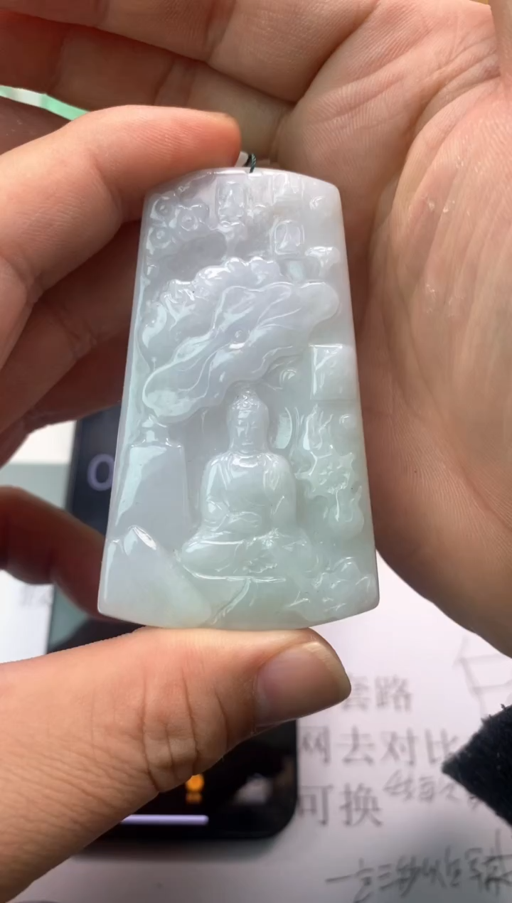 【闪购商品】翡翠颈饰未镶嵌天然A货翡翠