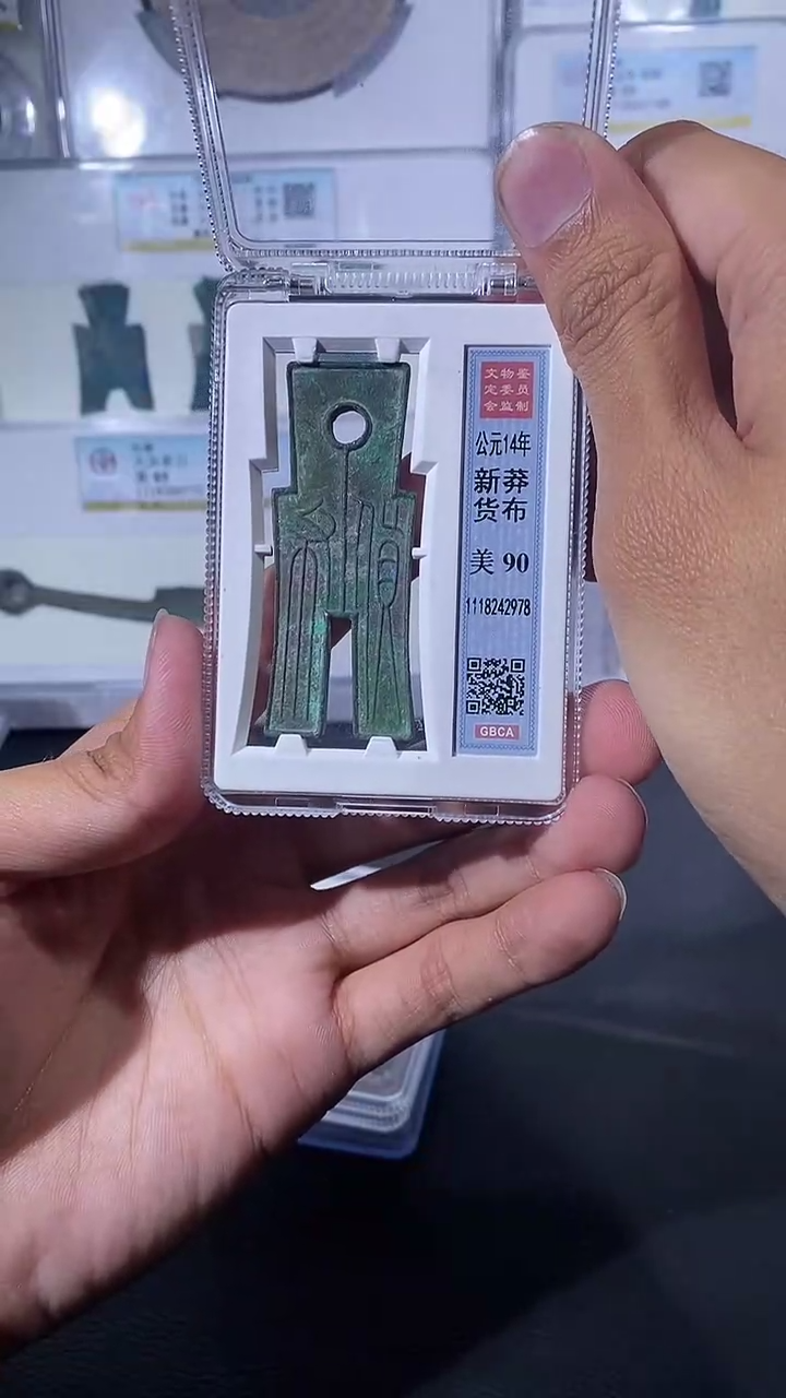 【闪购商品】铜琪珍新莽货布一枚