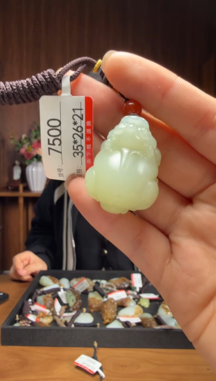 【闪购商品】和田玉吊坠未镶嵌1