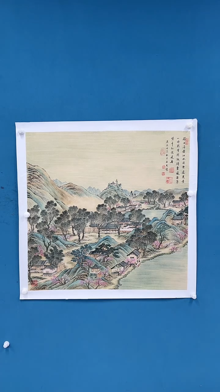 【闪购商品】国画2.23-甄选-王夫怀-1米斗方-94