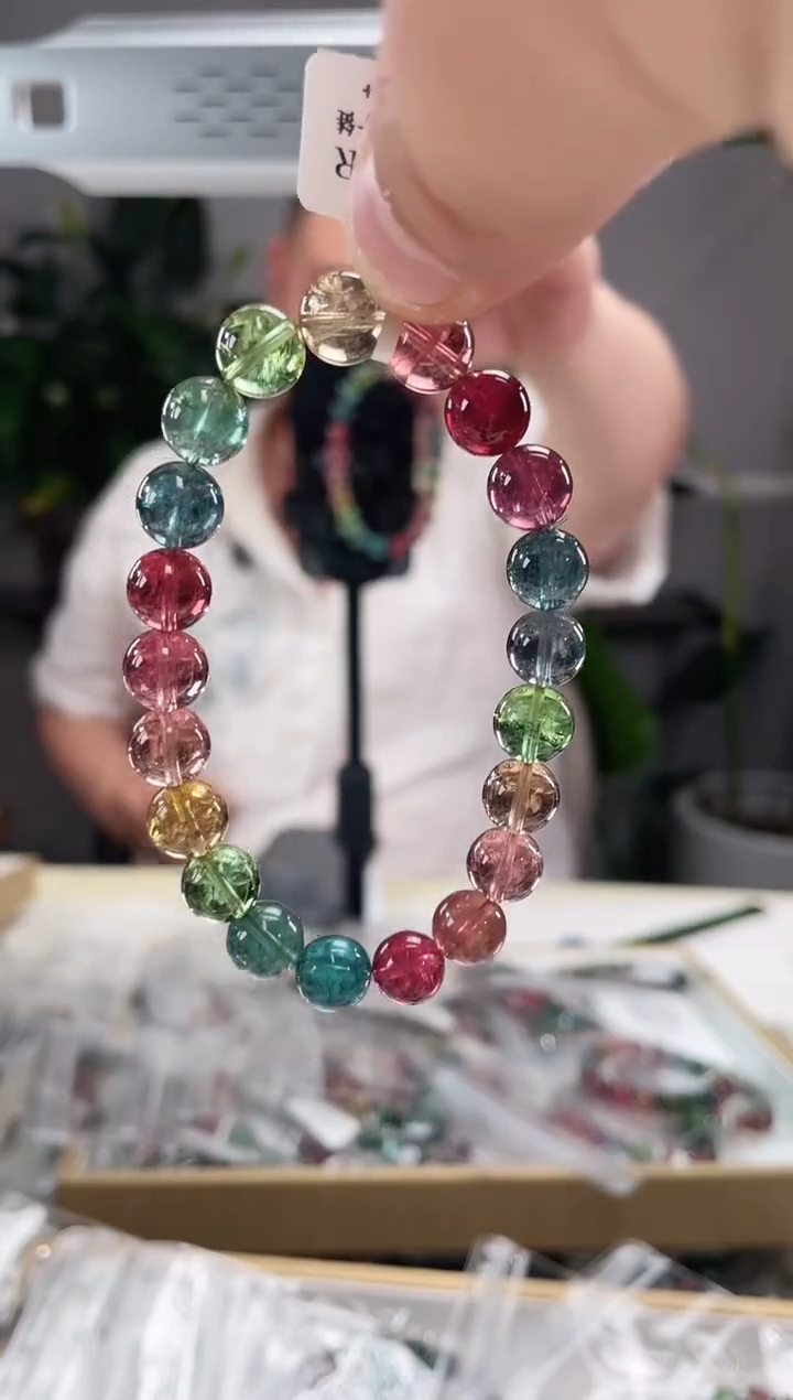 手链未镶嵌碧玺单圈手链9+