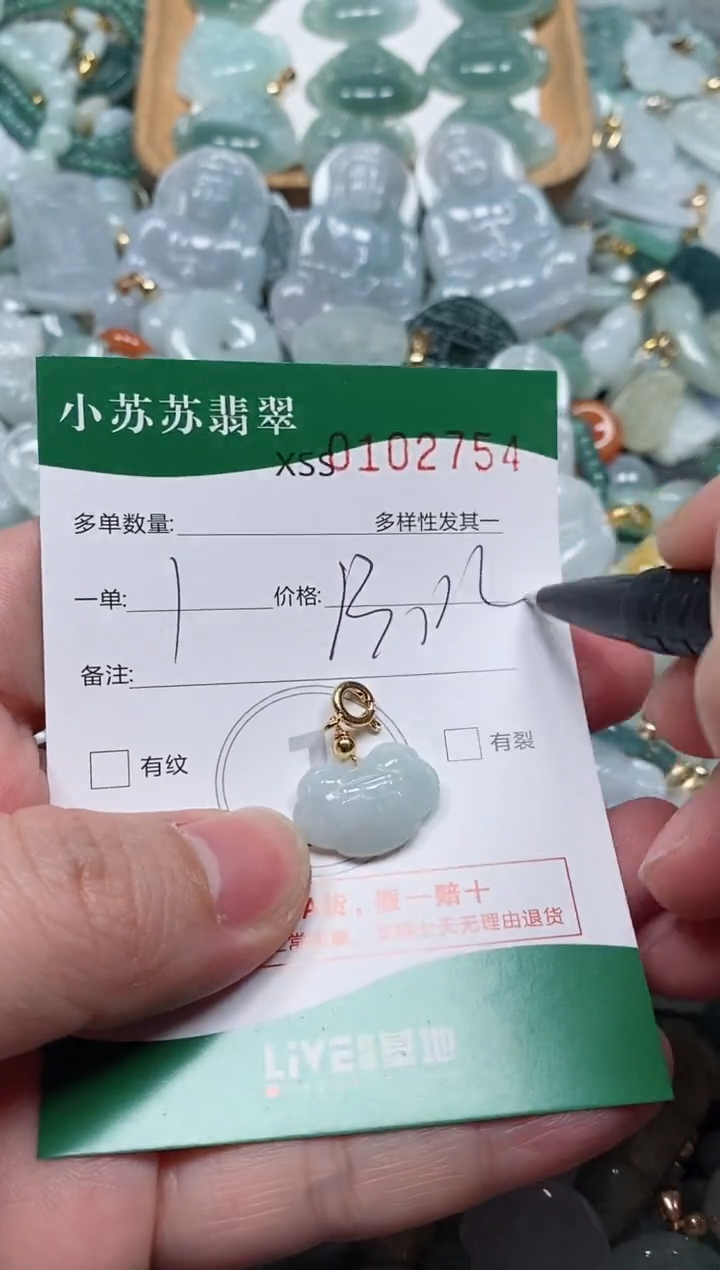 【闪购商品】翡翠颈饰未镶嵌闪购商品0102754