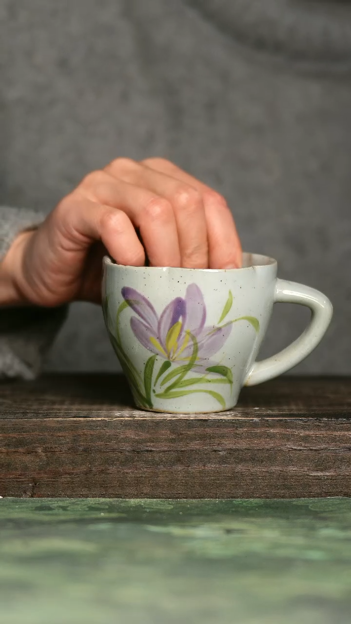 【闪购商品】青诗集手工手绘瓷器