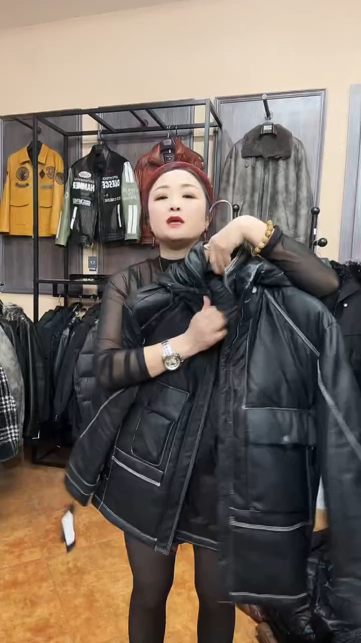 羊皮羽绒 125斤内