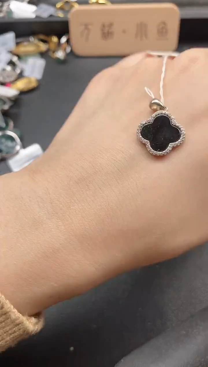 银S925镶嵌戒指翡翠15151