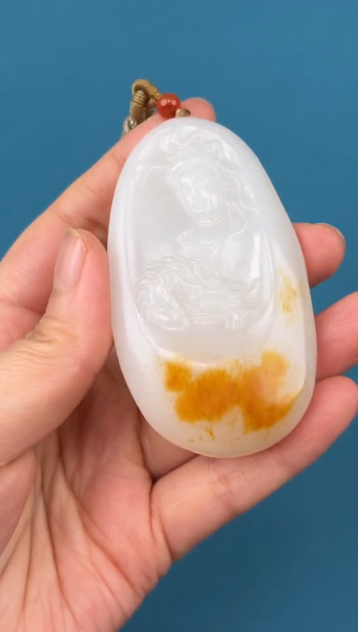 颈饰未镶嵌和田玉1.2YS多样性拍一发一5