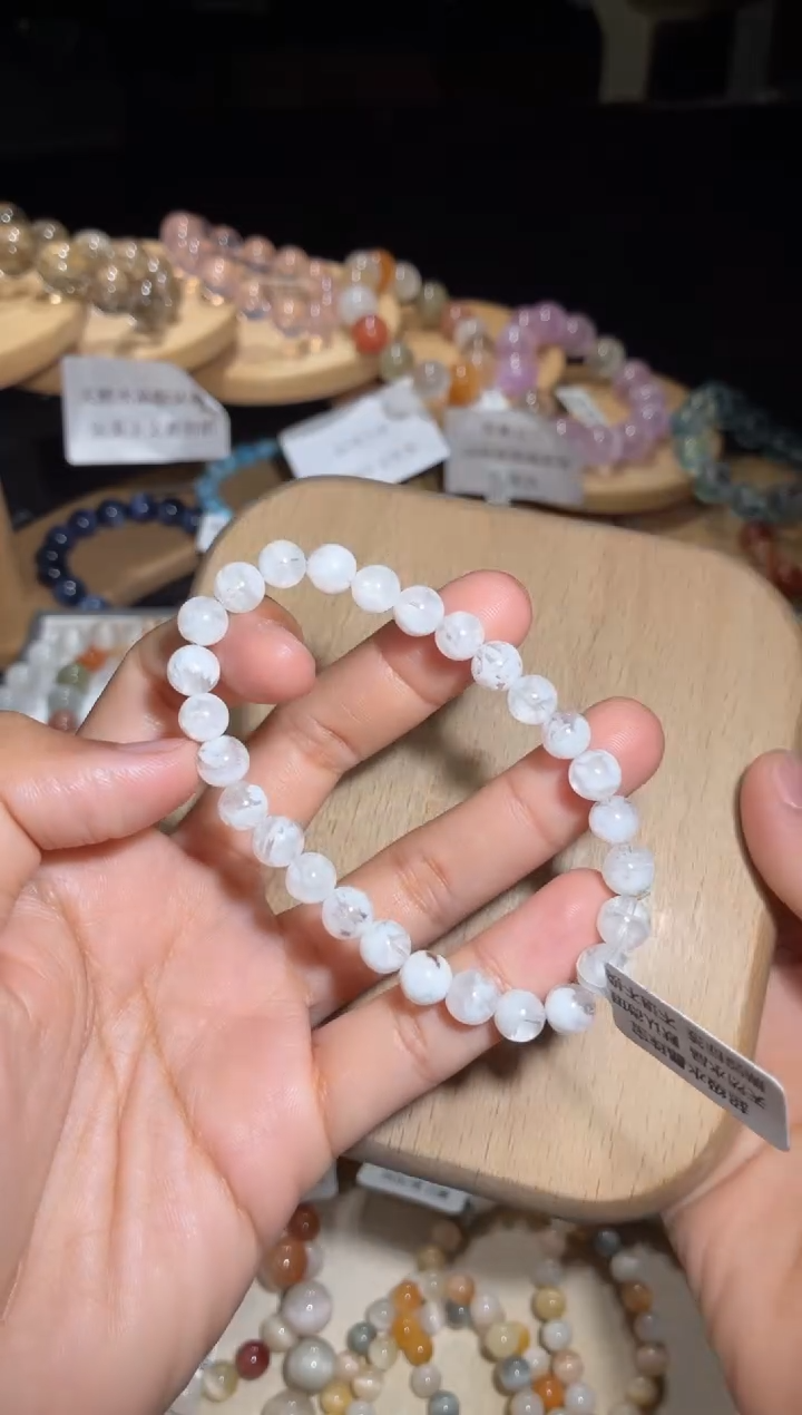 未镶嵌手链水晶67号多样性发一Z 7+