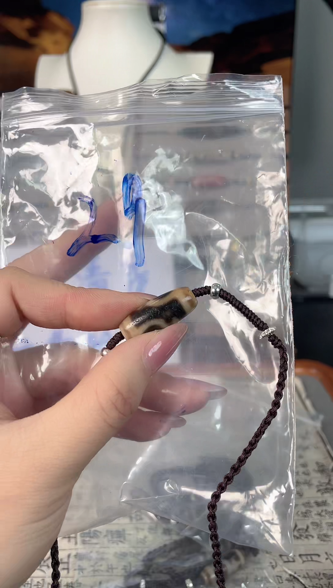 玛瑙/玉髓（覆膜）颈饰未镶嵌29