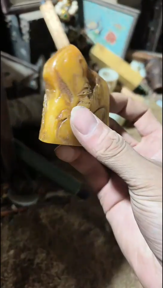 香榧木（1个黄色小石头）