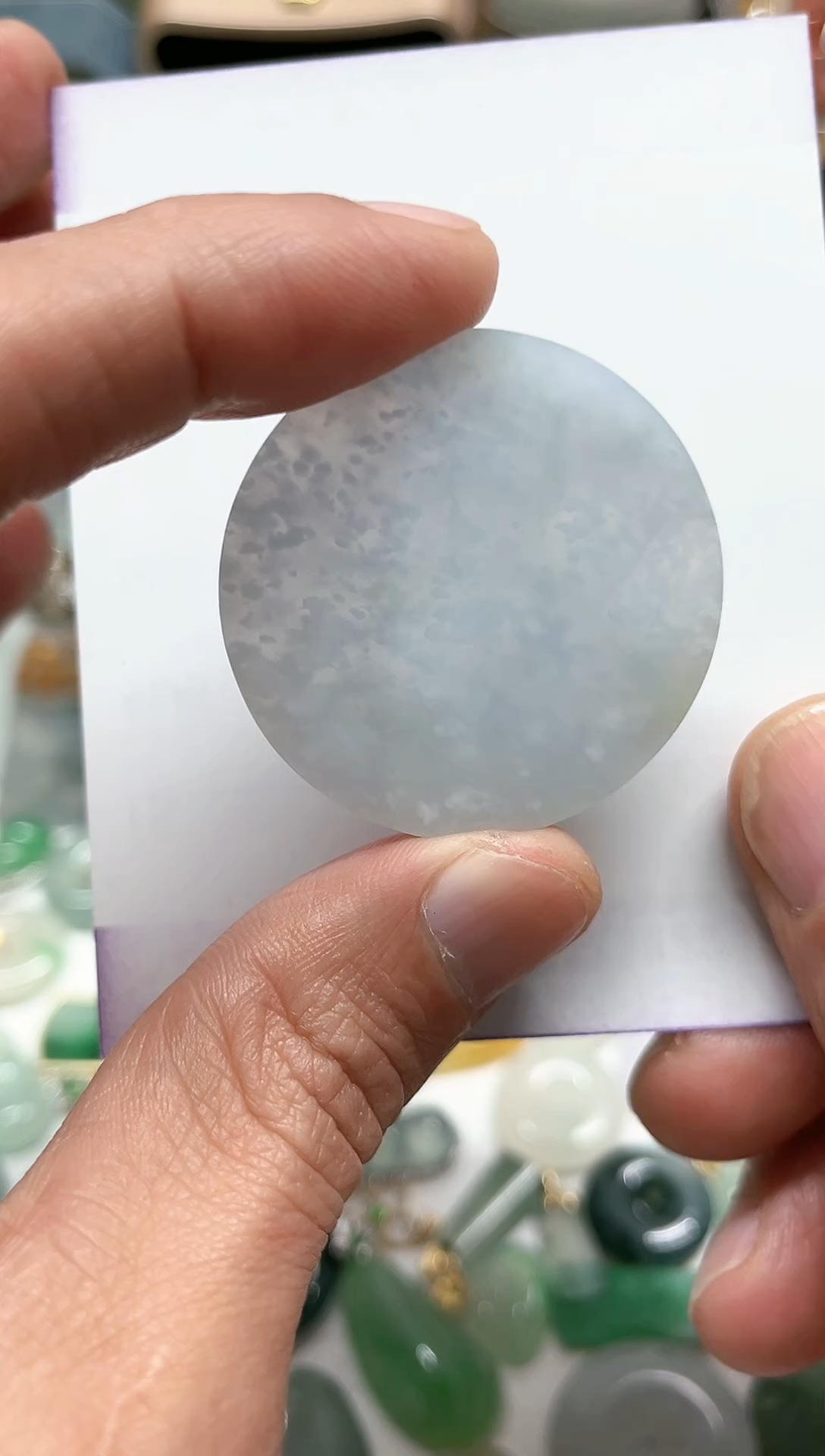 【闪购商品】翡翠颈饰未镶嵌天然缅甸A货翡翠吊坠