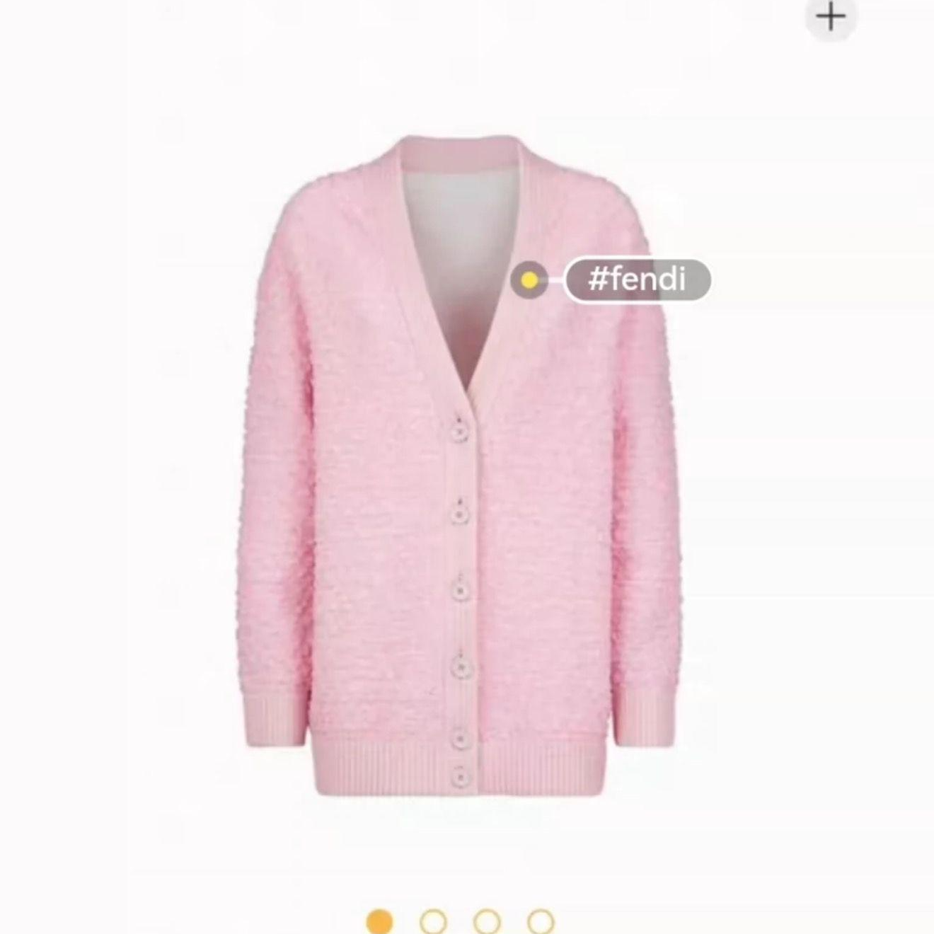 99新 FENDI/芬迪 双双臻选/sf10175/芬迪开衫/XS码