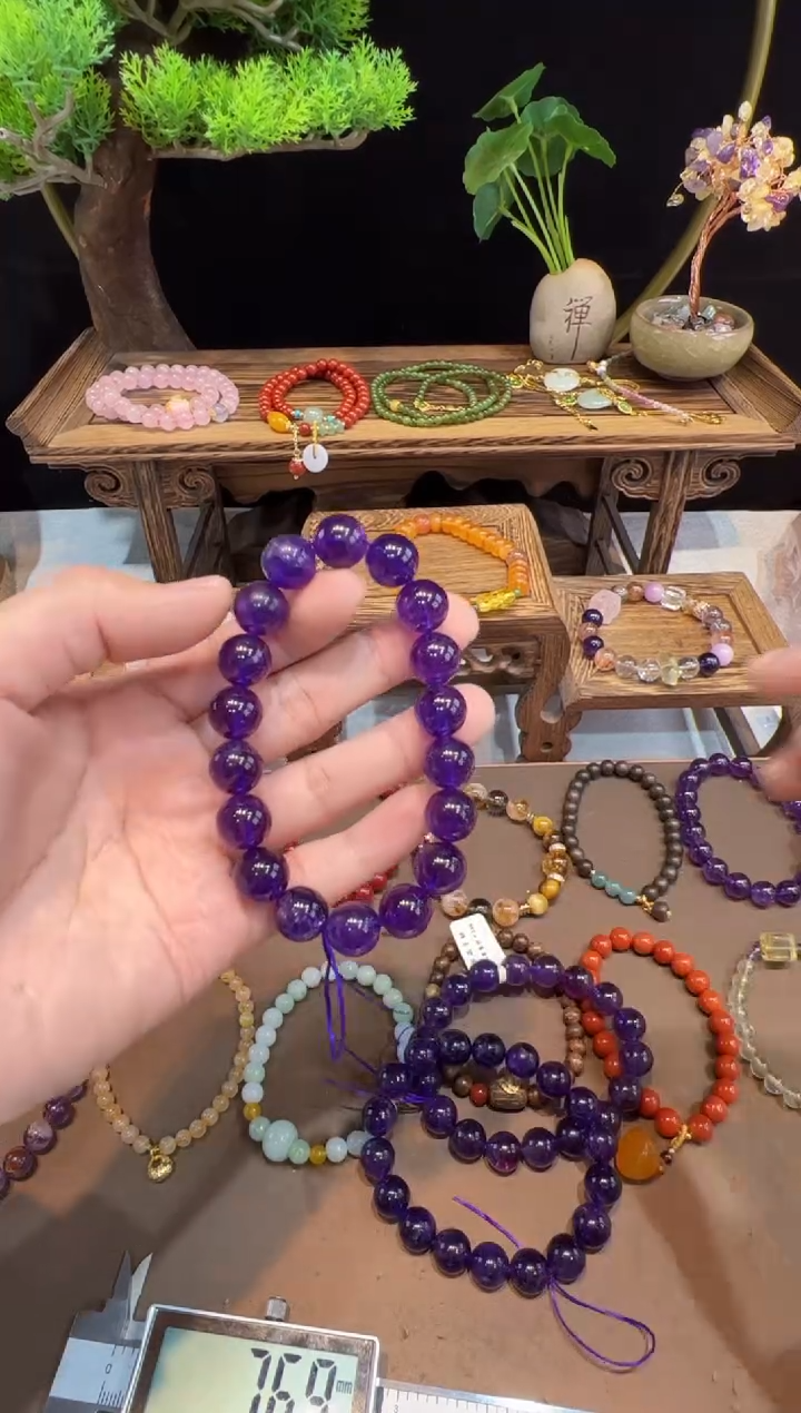 【闪购商品】水晶手串未镶嵌@@手饰
