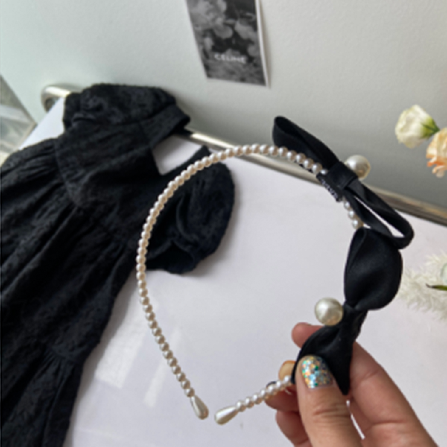 NAIYOUKIDS女童发箍简约纯色可爱发饰头饰小女孩宝宝