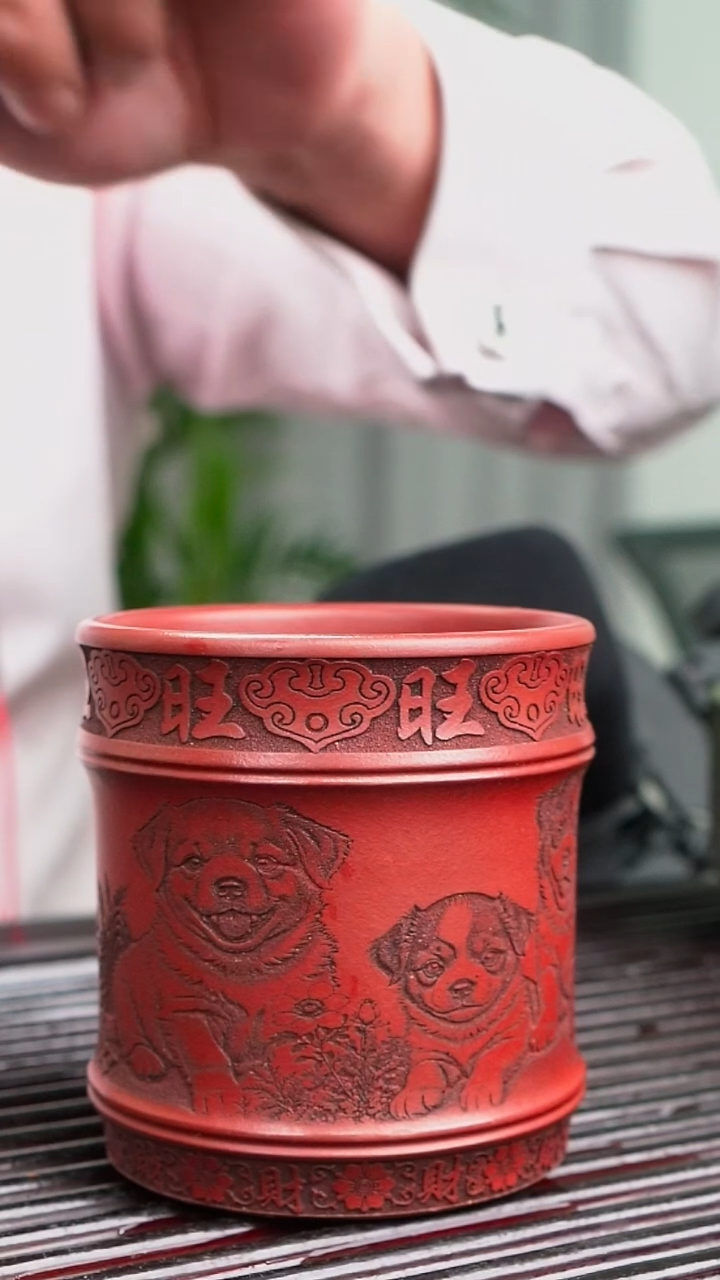 茶杯紫砂紫砂杯大放漏！