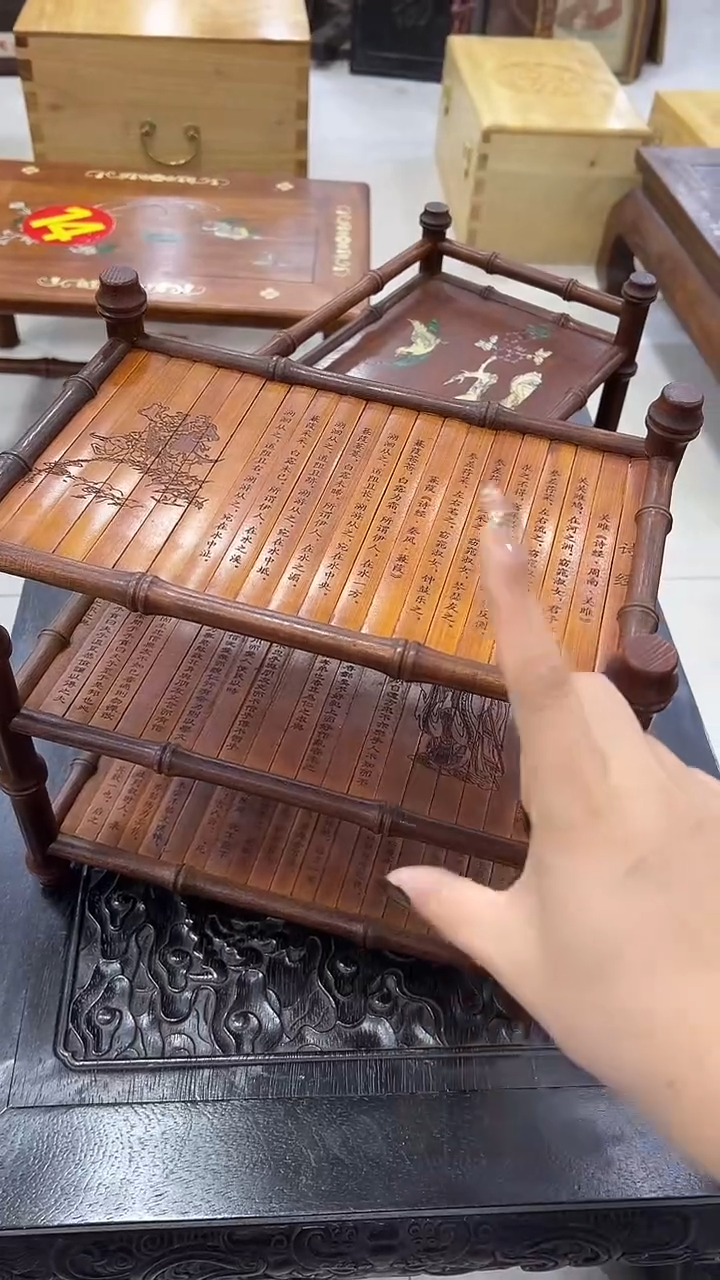 木沐头淘摆件木雕件