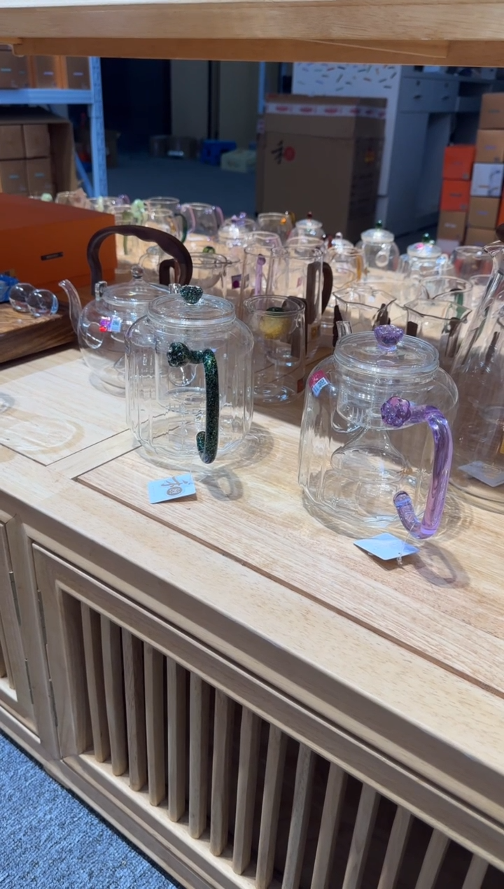 小*禾器禅语盖碗＋青禾杯浅紫色一对