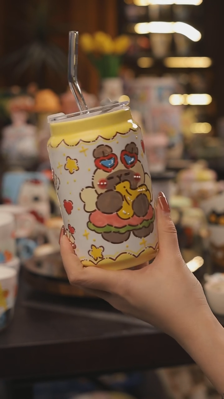 景德镇釉下彩绘设计师款式陶瓷